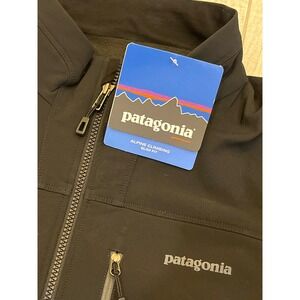 Patagonia Mens Guide Alpine Climbing Jacket Slim Fit Black XL New
